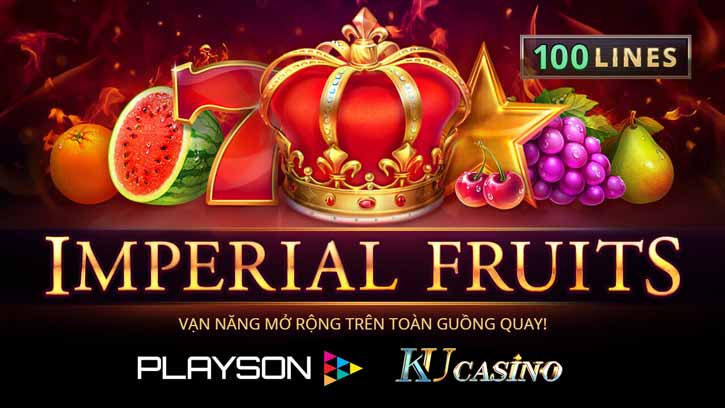 Slot games imperial Fruits 100 line